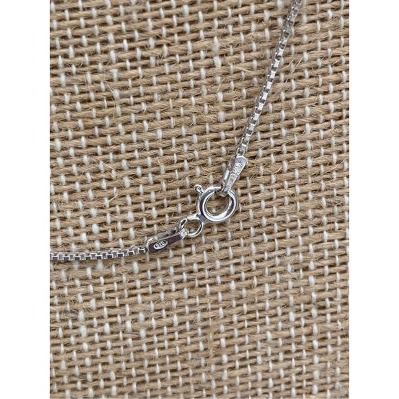 .925 Golf Clubs Charm on Sterling Silver Box Chain #golf - Picture 4 of 6